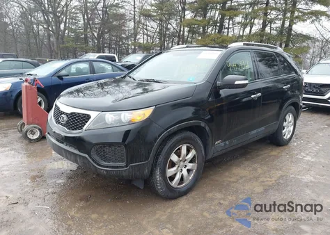 2013 Kia Sorento Lx V6 из США, поврежденный, VIN 5XYKTDA29DG315533